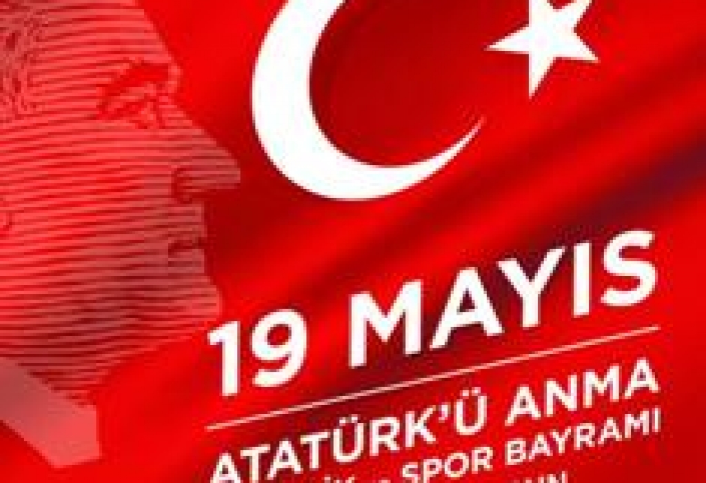 19 Mayıs Atatürk’ü Anma, Gençlik ve Spor Bayramı kutlu olsun!